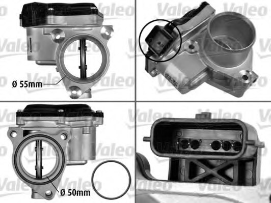 VALEO 700430 Throttle body